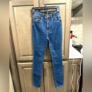 NY&C women’s jeans, Ultra High Waist, Skinny Ankle NWT Jeans, size 0 Tall